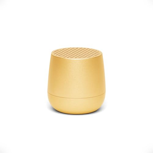 Lexon MINO+ Portable Bluetooth Mini Speaker with HD sound, Rechargeable and Pairable - Light Yellow