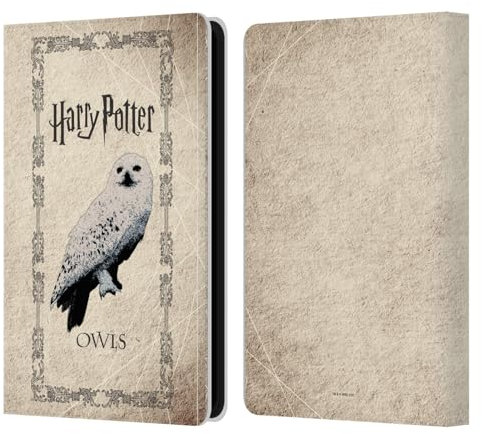 Head Case Designs Offizielle Harry Potter Hedwig Eule Prisoner of Azkaban III Leder-Wallet-Hülle Kompatibel mit Kindle Paperwhite 5 (2021)