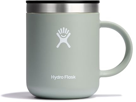 Hydro Flask – Mug Coffee 355 ml (12 oz) | Isolierter Edelstahl mit verschließbarem spritzfestem Deckel – Kalt 24 Std., heiß 12 Std. – Agave