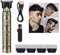 Tondeuse Cheveux Hommes,Tondeuse Barbe Electriques Professionnel,Tondeuse À Barbe Avec Outils Professionnels,Rasoir Électrique,Tondeuse Cheveux en T Sans Fil Électrique,Rechargeable Hair Clipper