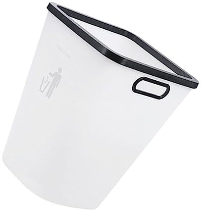 KITANDOVE Couvercle De Poubelle Plastique Petit Modèle Pour Cuisine Salle De Bain Et Bureau Pour Rangement Des Déchets Ménagers Design Élégant Et Pratique