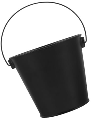 BCOATH Metal Bbq Grease Bucket Portable Drip Oil Container Compact Grill Accessory for Outdoor Cooking and Easy Cleaning