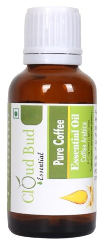 Cloud Bud Pure Coffee Essential Oil 15ml 0.507oz Coffea Arabica 100% Pure and Natural Steam Distilled
