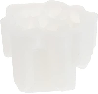 DOITOOL Moule à Grappes Structure Simple et Pratique en Silicone Blanc pour Résine Époxy pour Artisanat Fait Main et Bijoux