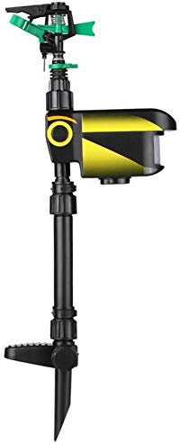 Uzztfa Yard Enforcer Motion Activated Sprinkler, to Deter Animal Cat, Birds, Dogs Repellent Outdoor Lawn Motion Sensor Water Sprinkler for Garden