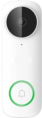 SMTYXS Doorbell 2K 5G Video Smart Home Wired Video Peephole For Door Bell Camera Night Vision IP65 Weatherproof