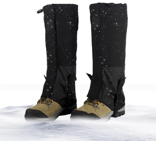 Polainas de serpiente para hombre, impermeables, a prueba de serpientes, cubierta portátil para piernas para nieve, al aire libre, mujeres, hombres, senderos, invierno, senderismo, caza, escalada