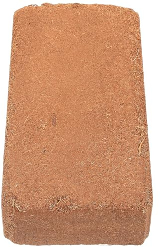 Angoily Komprimierter Kokosfaserziegel Blumenerde Organische Anzuchterde für Zimmerpflanzen und Garten 650g Quellfähige Kokoserde mit Hoher Wasserspeicherung Nährstoffboden für Stecklinge