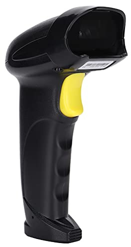 EIMSOAH 2D-Barcode-Scanner, Effizienter QR-Code-Scanner für Supermärkte, Krankenhäuser, Ticketschalter, ABS-Handscanner mit Kabel für /-Benutzer