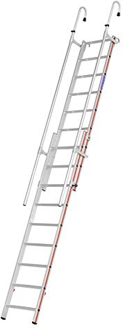 Hymer 609215 Einhänge-Schiebeleiter, 2x9 Sprossen