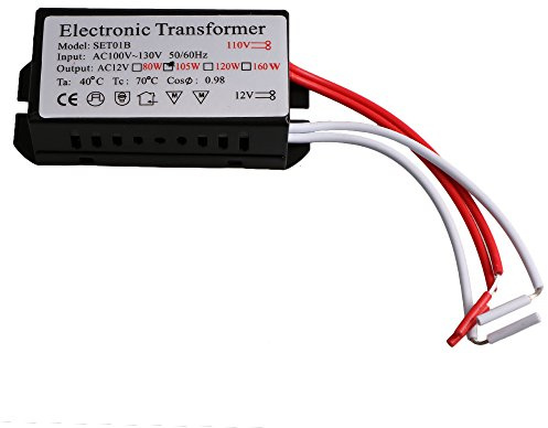 Convertidor de fuente de alimentación de luz halógena 105 W 110 V LED transformador electrónico adaptador