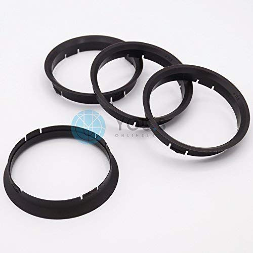 4 x ZENTRIERRINGE DISTANZRING für ALUFELGEN FZ28 74,1-71,6 mm CMS, DBV, Proline Wheels, Schmidt Revolution