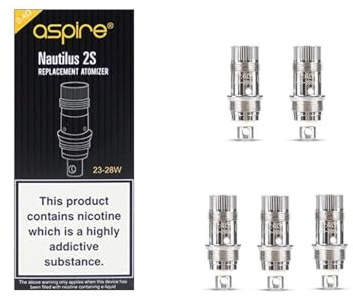 Authentique Résistances Aspire pour Nautilus 2S BVC 0.4 Ohm (5pcs)