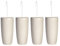 Ceramic Radiator Humidifier - Set of 4 | Hanging Humidity Control with Hanging Hooks | Air Moisture for Home | Storage Heater Air Moisturiser | Aromatherapy | M&W
