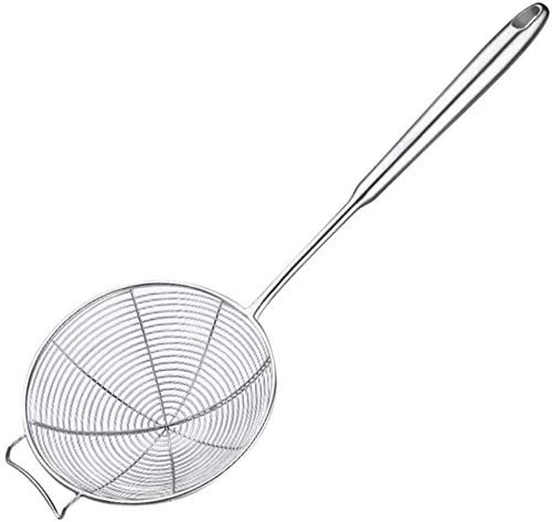 zaizai Araignée De Filtre À Huile D'écumeur D'écumeur De Louche avec La Poignée Longue De Filtre De Nourriture De Crépine pour Le Restaurant De Cuisine