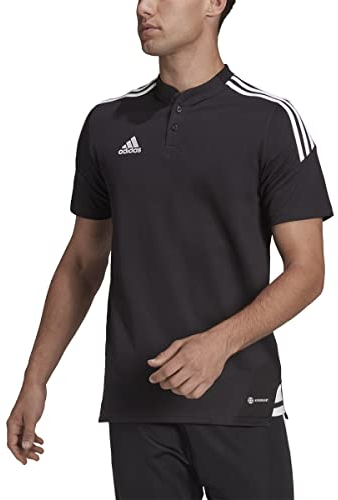 adidas Condivo22 Polo Shirt - Mens Soccer S Black-White
