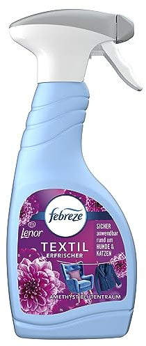 Febreze Lenor Ametyst Flower Dream odświeżacz do tekstyliów, niebieski, 500 ml (1 opakowanie)
