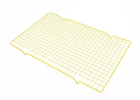 Cake Cooling Tray Cake Cooling Rack Bread Cooling Rack Non stick Baking Tool (Color : Gold, Size : 41cm) (Gold 41cm) (Gold 28cm)