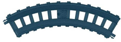 Mattel Replacement Part for Thomas and Friends Train Track Playset - HHV21 ~ Crystal Caves and Trains Mega Set ~ Replacement Blue C Track ~ Works Great with Other Sets Also