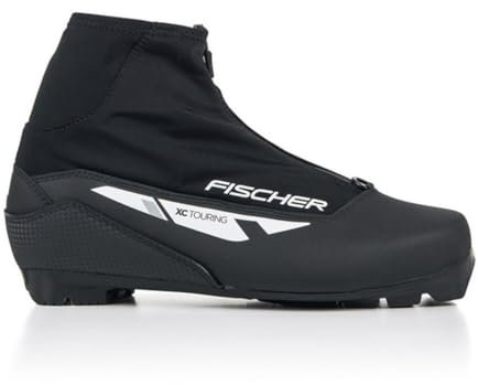 Fischer Langlaufschuhe XC Touring (Größe: 41 EU, Schwarz, Unisex, Adult, Medium, Winter, Wasserresistent, Flexibel, Spezialschuhe, Langlauf, Outdoor, Männer)