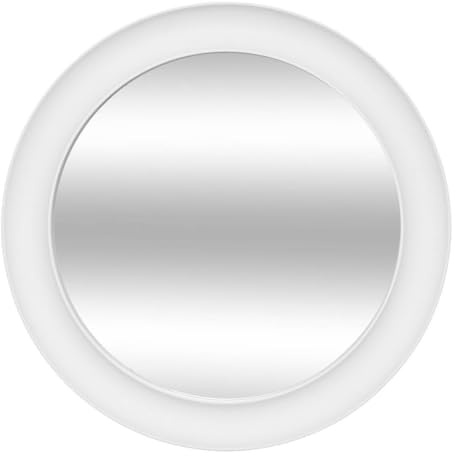 Atmosphera - Miroir Rond solal d58cm Blanc