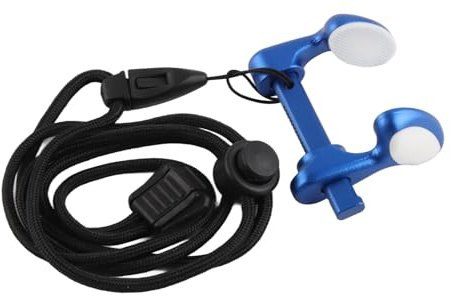 Odorkle Clip per Naso per Immersione Tappo per Naso per Nuoto Clip per Naso per Nuoto Adulto, Clip per Naso per Immersione Lega di Alluminio Regolabile Tappo per Naso per Nuoto