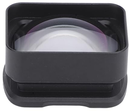 Asixxsix Barlow-lins, 2x Zoom Magnetiskt Fäste Aluminiumram 2x Barlow-lins, Fickor Kamera -objektiv med Bakgrundsskärpa Effekt Levande Färger för Fickor 3