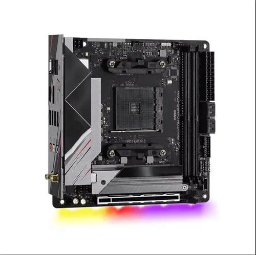motherboard Fit For ASRock B550 Phantom Gaming-ITX/ax supporta CPU 3600X 5600G 5700x3D 5800X3D 5900X 4xDDR4 64GB M.2 AM4 PCIe4.0 Mini-ITX