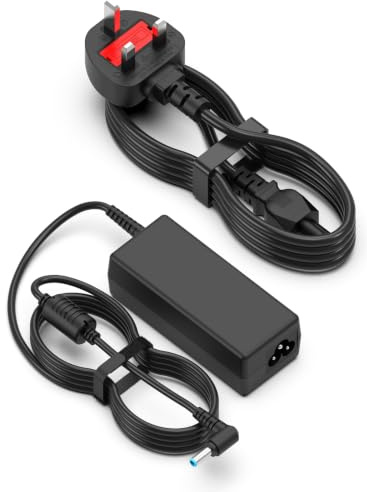 Haiyistar 45W Laptop Charger for HP Pavilion 11 13 15, Stream 11 13 14 | ProBook 430 440, Elitebook 840 850, Chromebook 11 14, Spectre, Envy, Ultrabook 19.5V 2.31A Power Adapter