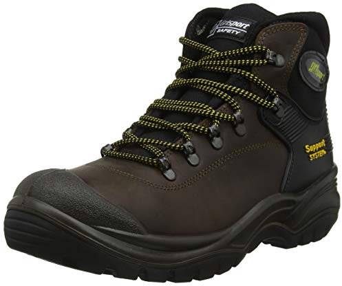 GriSport Contractor Mens S3 Safety Steel Toe/Midsole Work Boots UK7