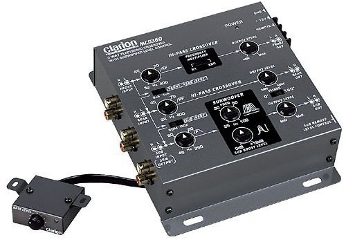 Clarion MCD360 3-Way Electronic Crossover