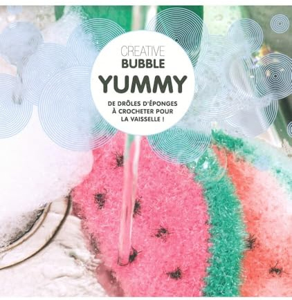 Rico Design „Bubble Yummy“ Häkelvorlage für lustige Spülschwämme