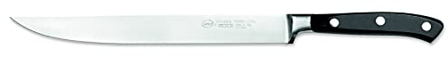 Sanelli Coltello Arrosto per affettare carni e salumi Ergoforge, lunghezza lama 22 cm