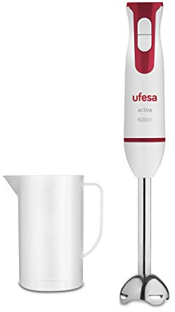 UFESA BP4551 Batidora de Varilla Activa Color Rojo, 600W