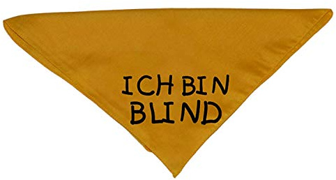 Hundehalstuch ICH BIN BLIND