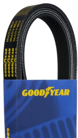 Goodyear Belts 1070663 Serpentine Belt, 7-Rib, 66.3 Length, Black for 2012-2014 for 2012-2014 Honda 2.4L L4 2354cc 144ci