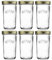 Kilner Wide Mouth Jars - 0.5Ltr (Box 6) Exclusive Set
