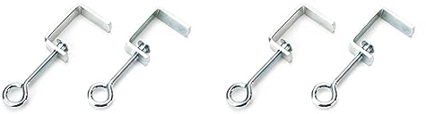Giussani Rapid mor057aq Klemme, Verzinkt, 6 cm (Packung mit 2)