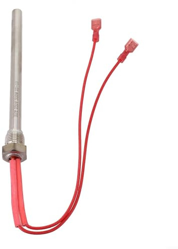 Accensione per stufa a pellet, 230 V, 300 W, compatibile con stufe a pellet P6, P9, P12, parti di stufa a pellet (lunghezza 150 mm)