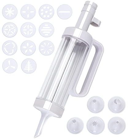 Pistole multifunzione per crema per torte, pistole per biscotti da cucina, estrusore per pasticceria, muffin, dessert, siringhe per fiori, strumento per decorare biscotti, macchina per bambini