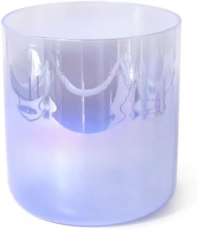 Kristall-Klangschalen-Set, 6 Zoll, 432 Hz, mit Schlägel und O-Ring, Klangschale, for Klangheilung, Therapie, Meditation(A Note)