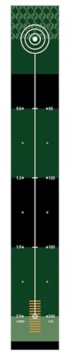 Golf Schlagmatten Golf Puttingmatte In 50x300cm Putting Übungsmatte/Putt Matte/Trainingsmatte Zum Putten In Der Garage, Garten Oder Büro Mit Verschiedenen Zielfeldern Für Männer Und Frauen