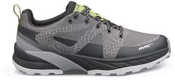 RevolutionRace Daytrek Walking Shoes Herr, Lätta och Ventilarande Vandringsskor, Black/Grey, 43