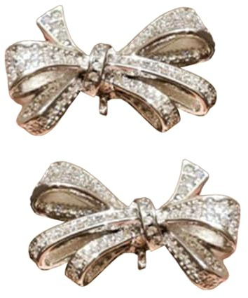 -Öronsnäckor Strass -Hörlurar Med Strass Och Rosettform
