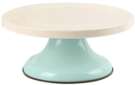 Base Girevole per Torte | Base Da Tavolo Per Dessert Da 25 Cm | Plateau per Servire e Decorare Torte | Per Adulti Bambini Pasticceria Cucina Casa Tavola da Pranzo Feste Matrimonio Compleanno