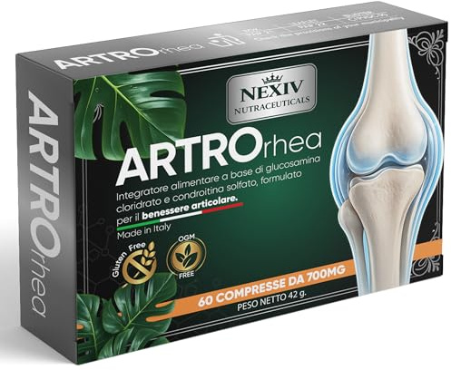 Glucosamina Condroitina, Integratore 60 Compresse, Made in Italy