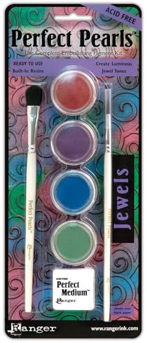 Ranger Perfect Pearls Embellishment Pigment Kit, Jewels