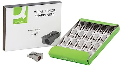 Q-Connect Temperamatite in metallo, confezione da 20