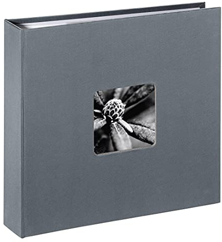 Hama Einsteck-/Memoalbum Fine Art, für 160 Fotos in Format 10x15cm, grau