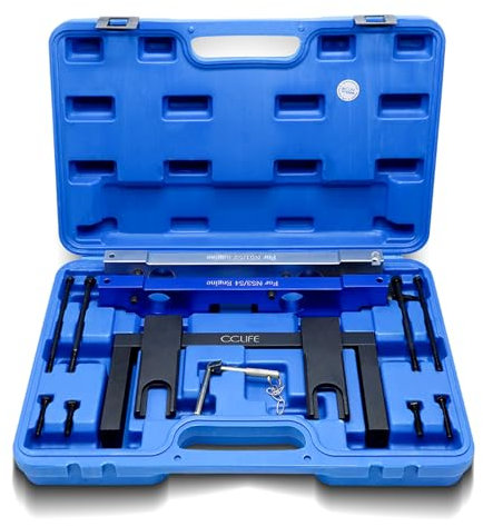 CCLIFE Motor Nockenwellen Einstellwerzeug Steuerkette Wechsel Arretierwerkzeug Werkzeug Kompatibel mit BMW 2.5 3.0 N51 N52 N52K N53 N54